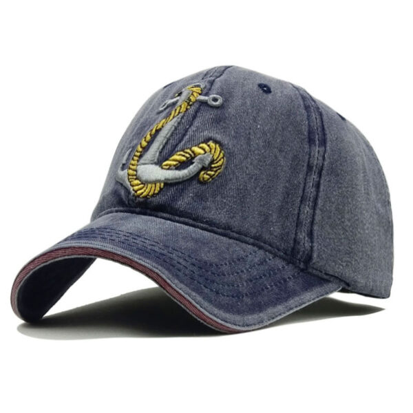 Anchor Embroidered Baseball - Image 7