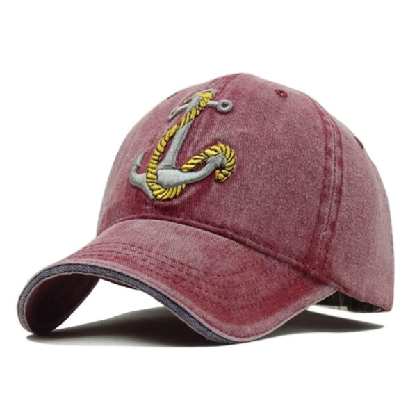 Anchor Embroidered Baseball - Image 8