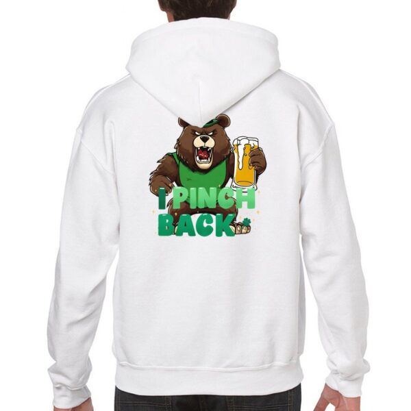 Saint Patrick's Days green pull over hoodie Unisex Sweatshirt - Image 4