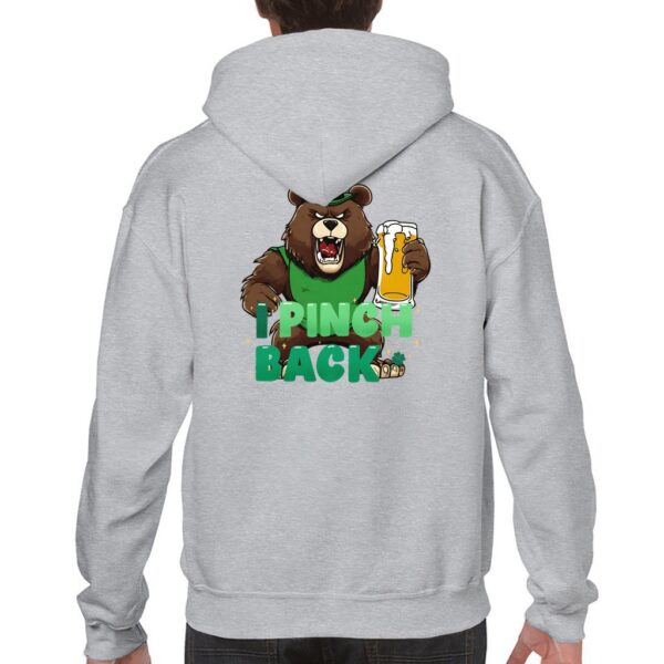 Saint Patrick's Days green pull over hoodie Unisex Sweatshirt - Image 2