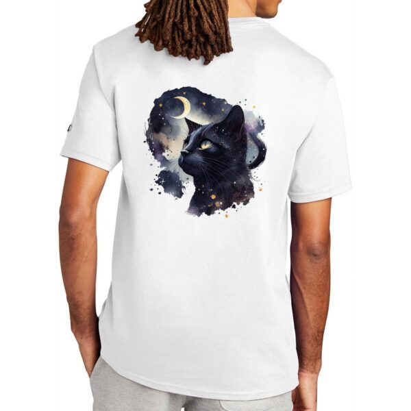 Idolless Cat moon easter equinox Unisex Champion T-shirt - Image 4