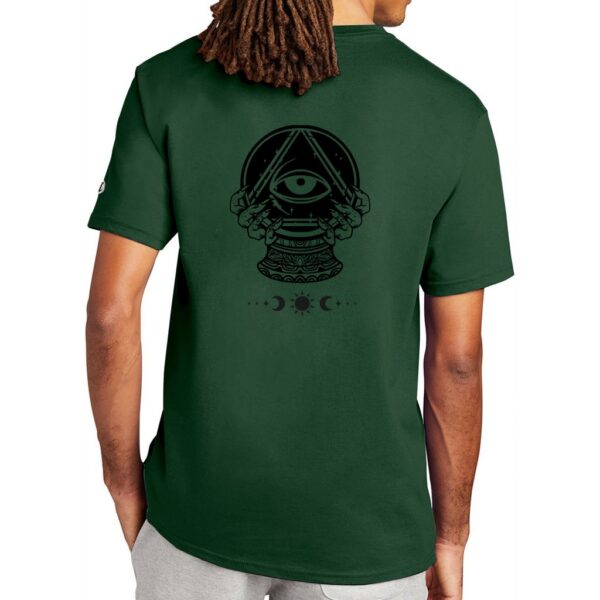 Idolless Grey Occult seeing eye Unisex Champion T-shirt - Image 16