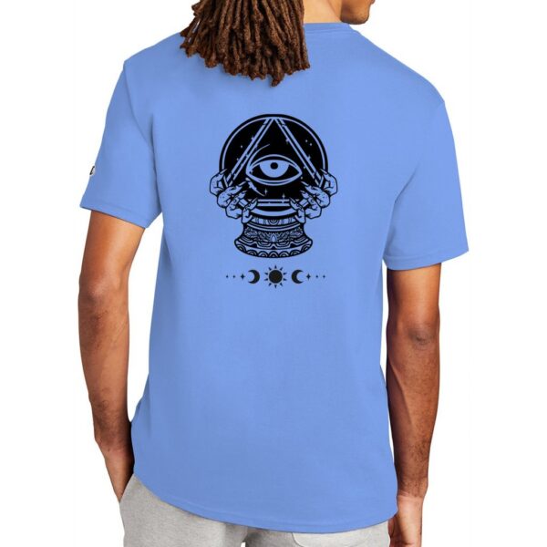 Idolless Grey Occult seeing eye Unisex Champion T-shirt - Image 18