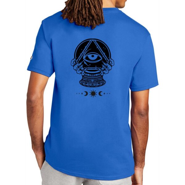 Idolless Grey Occult seeing eye Unisex Champion T-shirt - Image 14