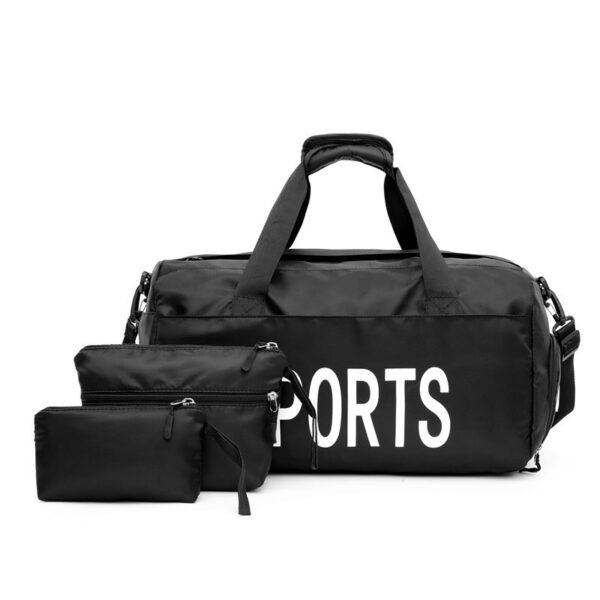 Nylon Independent Three Piece Sports Bag - Image 4