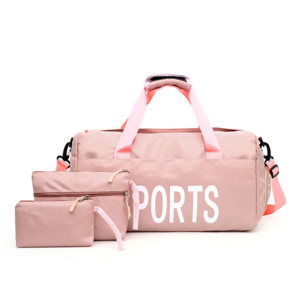 Nylon Independent Three Piece Sports Bag - Image 5