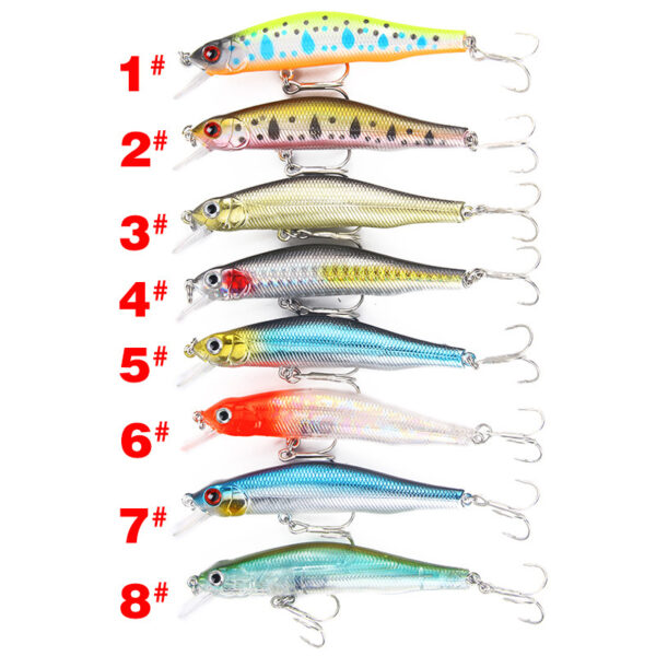 Bronzing laser minnow fishing bait - Image 3