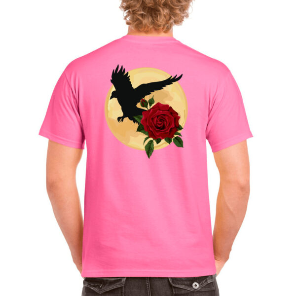 idolless Raven Rose moon pull over short sleeved Unisex Heavy Cotton T-Shirt - Image 54