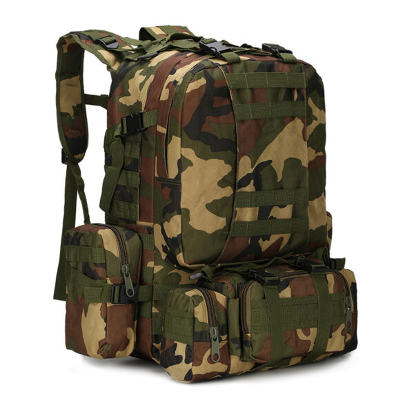 Outdoors Camouflage Tactical Hiking Bacpack - Image 3