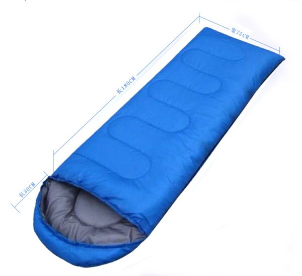 Outdoor Camping Adult Sleeping Bag Portable Light Waterproof Travel Hiking Sleeping Bag With Cap - Image 7