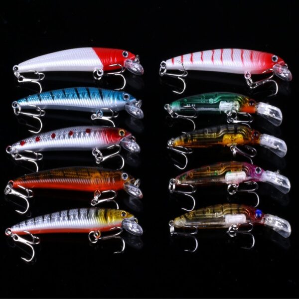 HENG JIA fast selling 56 pieces of lure bait bait kit EBAY bursting fake bait suit lure - Image 3