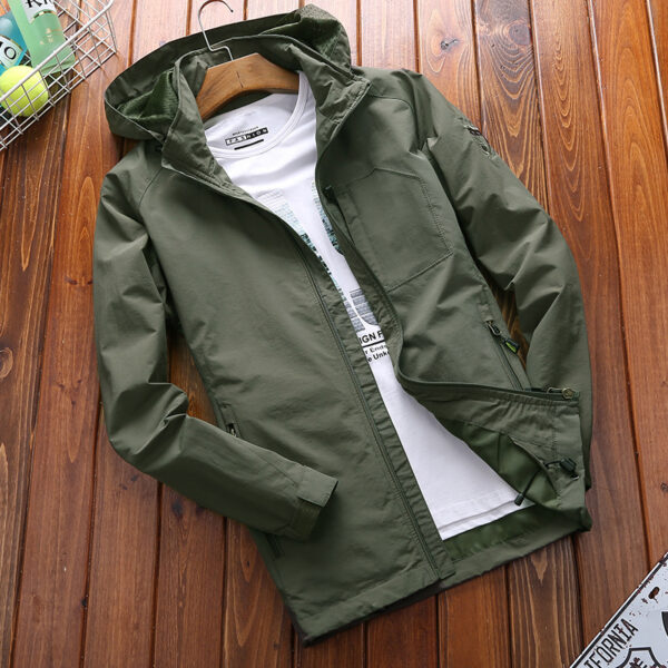 Men's spring and autumn jackets - Image 6