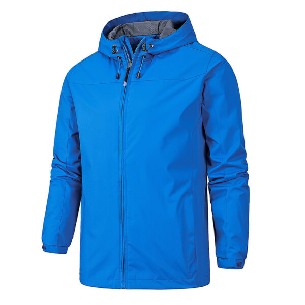 Outdoor Windproof And Waterproof All Season Mountaineering Jacket Jacket For Men - Image 5