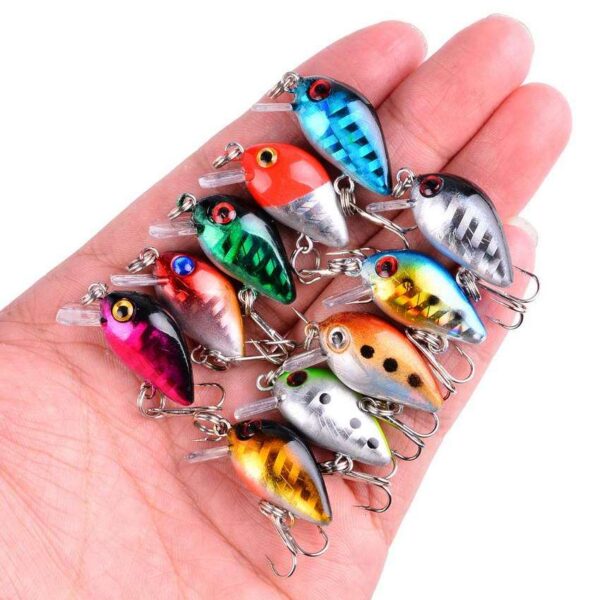 Fishing Lure Set Fishing Hard Bait Mini Minnow Floating Swin - Image 4