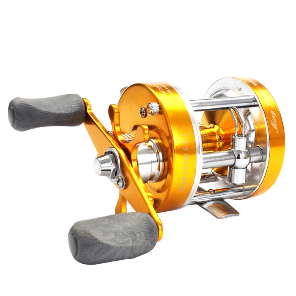 Metal Double Brake Drum Leiqiang Wheel Boat Fishing Reel Weihai Reel Fishing Gear - Image 5