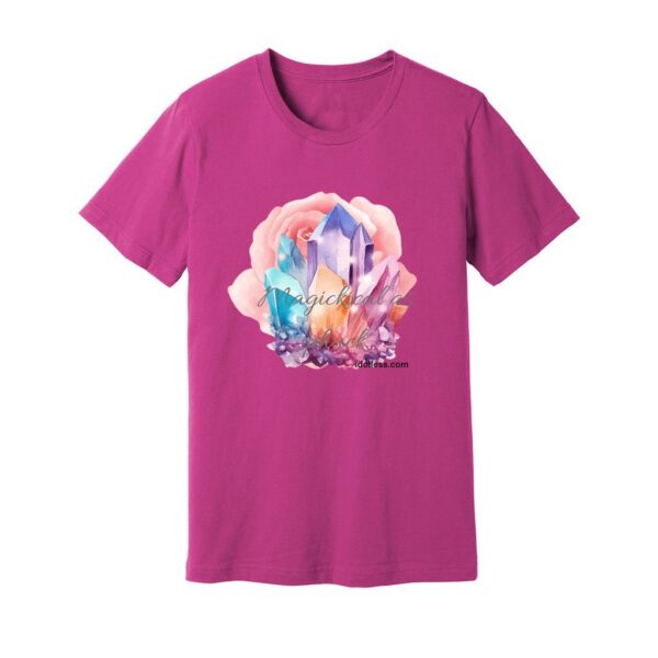 idolless Crystal roses easter short sleeved pull over T Unisex Jersey Tee pastel all sizes - Image 6