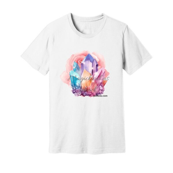 idolless Crystal roses easter short sleeved pull over T Unisex Jersey Tee pastel all sizes - Image 2