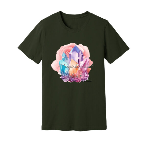 idolless Crystal roses easter short sleeved pull over T Unisex Jersey Tee pastel all sizes - Image 7