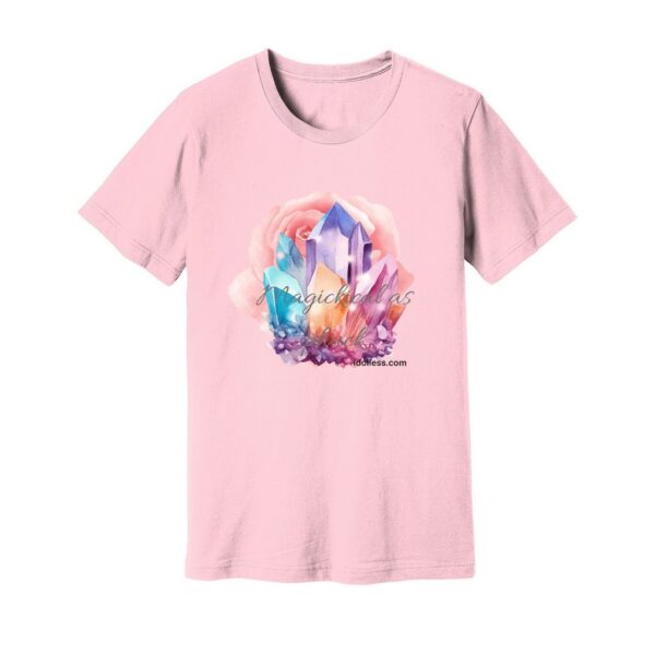 idolless Crystal roses easter short sleeved pull over T Unisex Jersey Tee pastel all sizes - Image 13