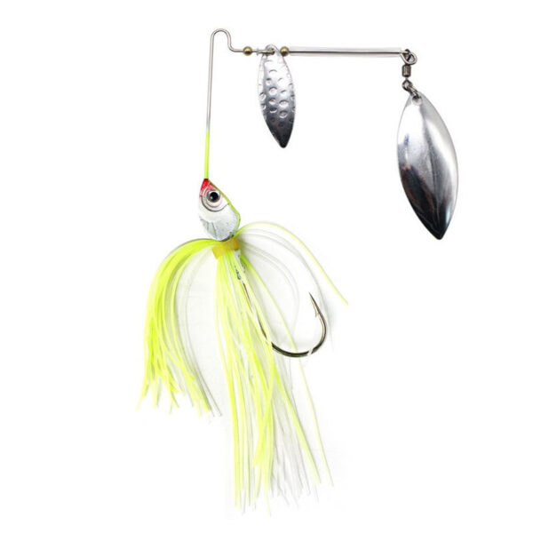 Spinner Baits tandem blade Tassel Beard Composite Sequins Sea Fishing Topmouth Culter Weever Lure - Image 9