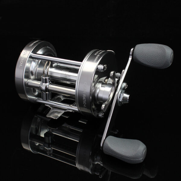 Metal Double Brake Drum Leiqiang Wheel Boat Fishing Reel Weihai Reel Fishing Gear - Image 4